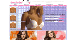 Desktop Screenshot of lingerienewstyle.com