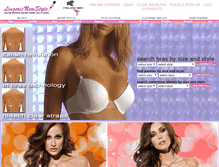 Tablet Screenshot of lingerienewstyle.com